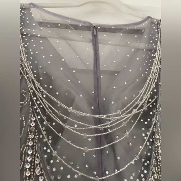 Custom beaded gown - Picture 7 of 10